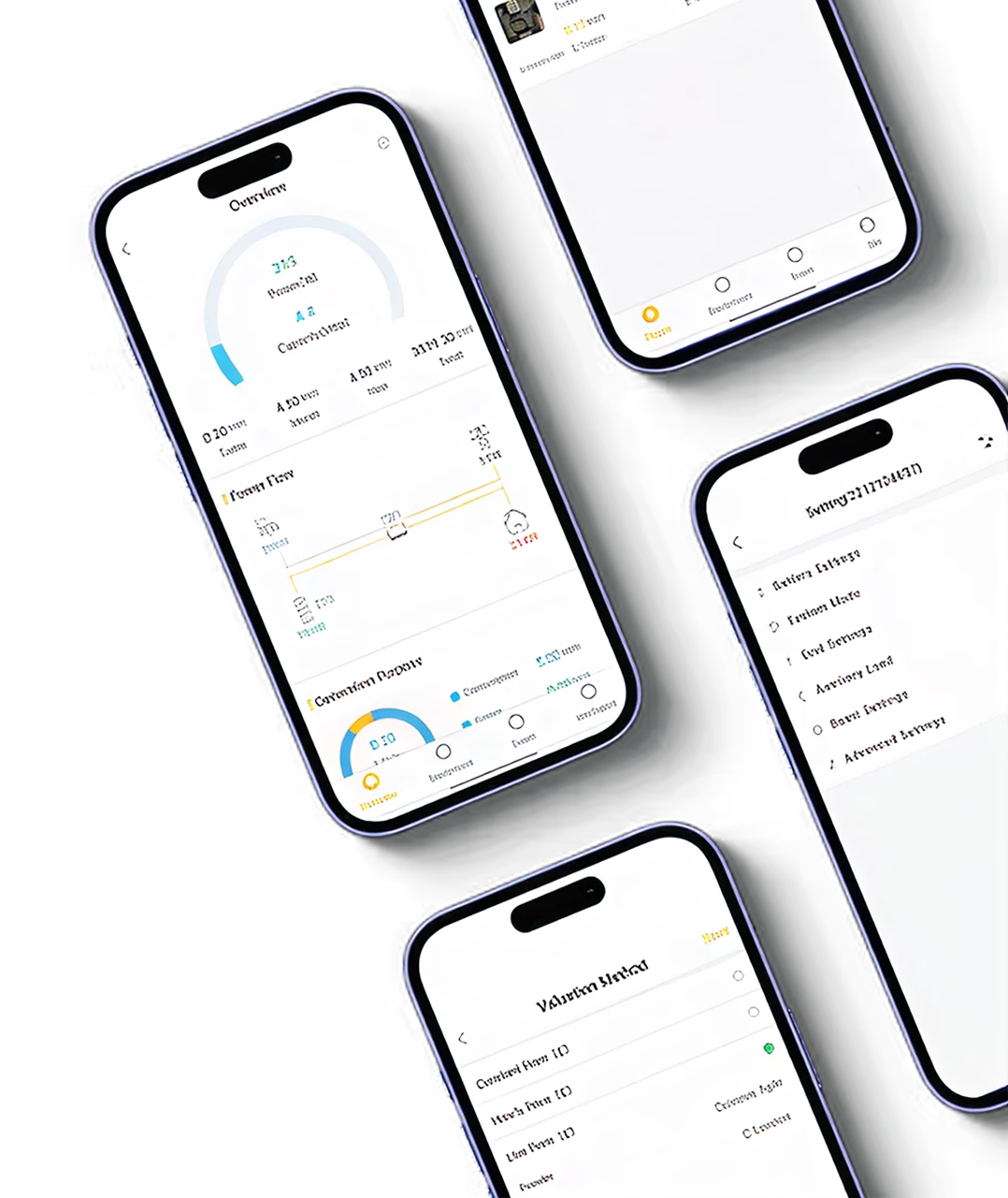 Sunsynk app screens