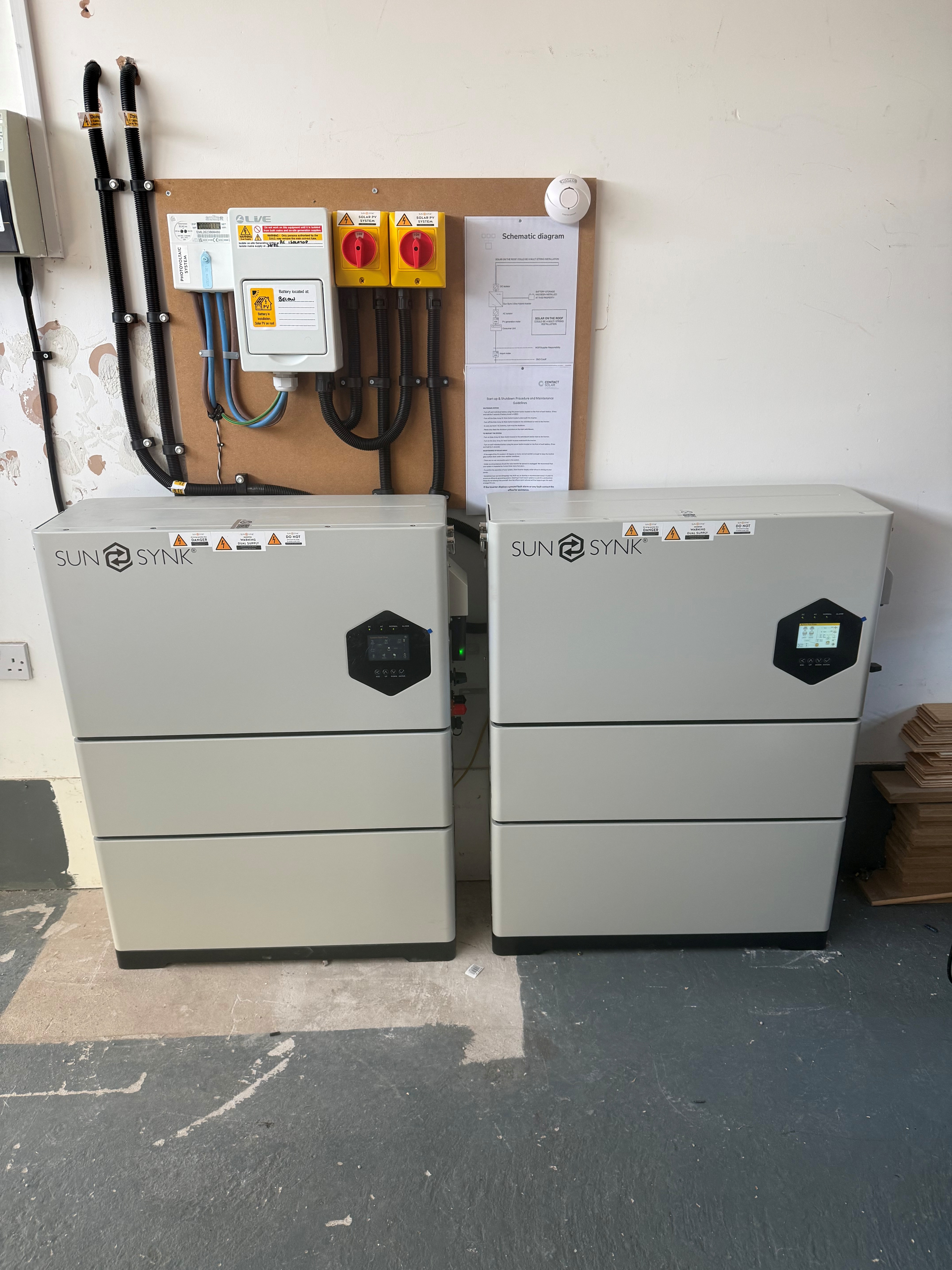 ST Electrical's UK First: A Parallel Sunsynk Elite Battery Installation